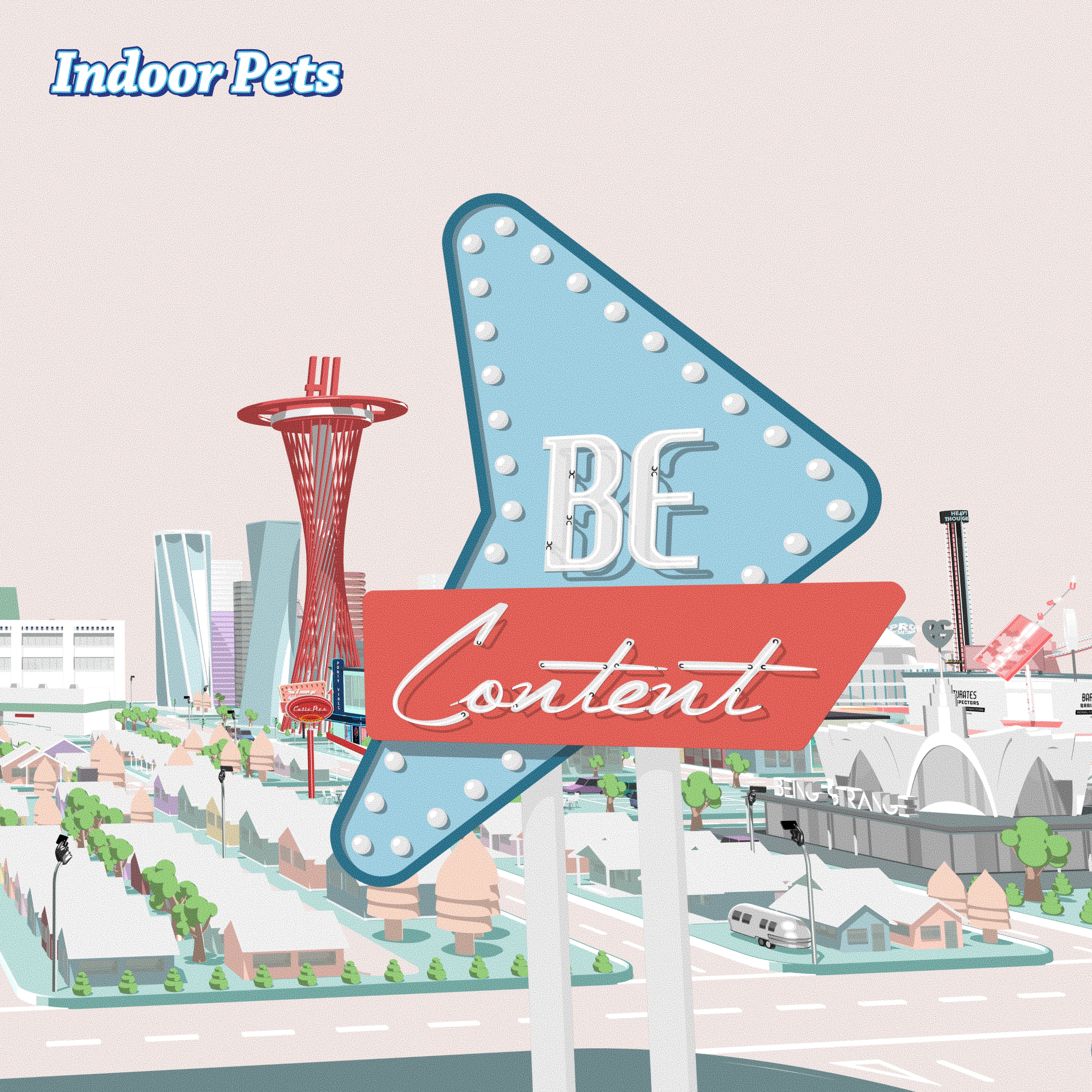 Indoor Pets | Be Content (WHITE VINYL) | Vinyl