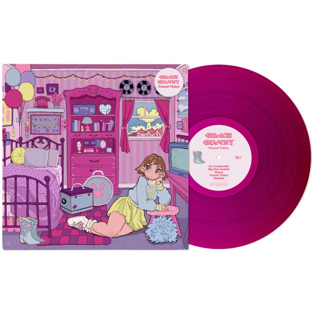 Beach Bunny - Tunnel Vision (Magenta Vinyl) | Vinyl