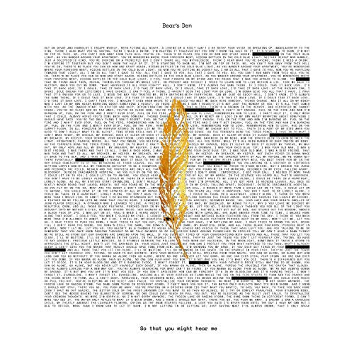Bear's Den - So that you might hear me [LP] | Vinyl