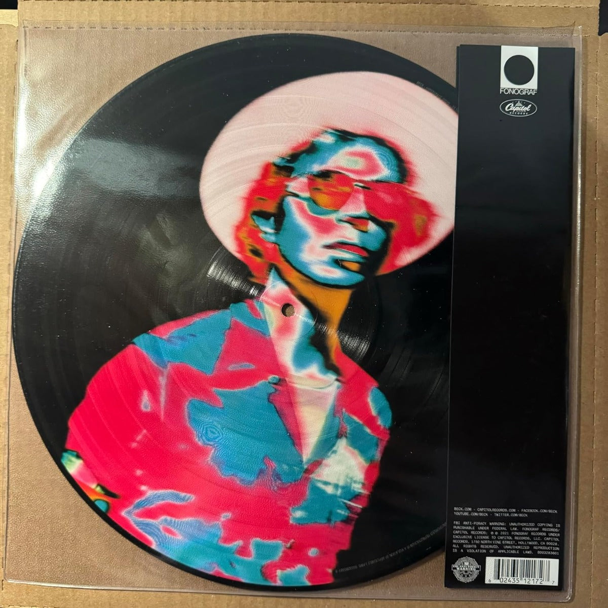 Beck | Hyperspace (Picture Disc Vinyl) [Import] | Vinyl - 0