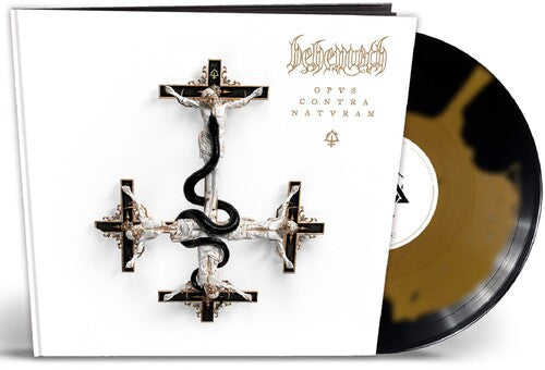 Behemoth | Opvs Contra Natvram (Earbook, Inkspot Black & Gold Colored Vinyl, Limited Edition) | Vinyl