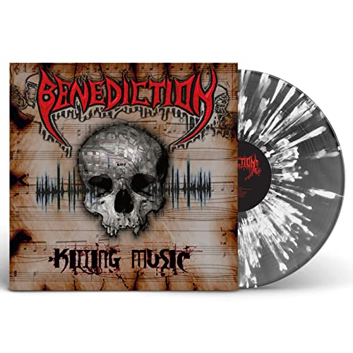 Benediction | Killing Music (Grey W/ White Splatter Vinyl) | Vinyl