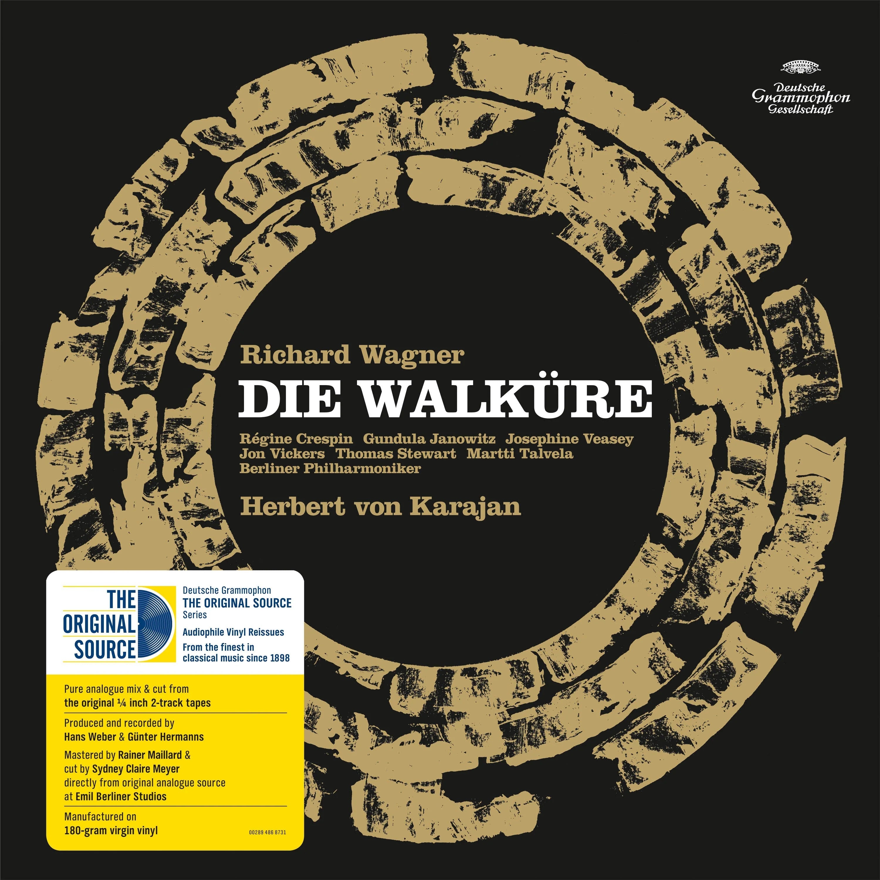 Berliner Philharmoniker/Herbert Von Karajan - Wagner: Die Walkure (The Original Source Series) (180G) [5LP] | Vinyl