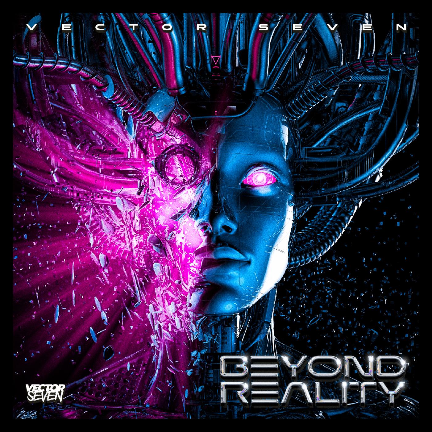 Vector Seven - Beyond Reality (TRANSPARENT MAGENTA & TRANSPARENT BLUE HALF & HALF VINYL) | Vinyl