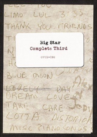 Big Star - COMPLETE THIRD | CD