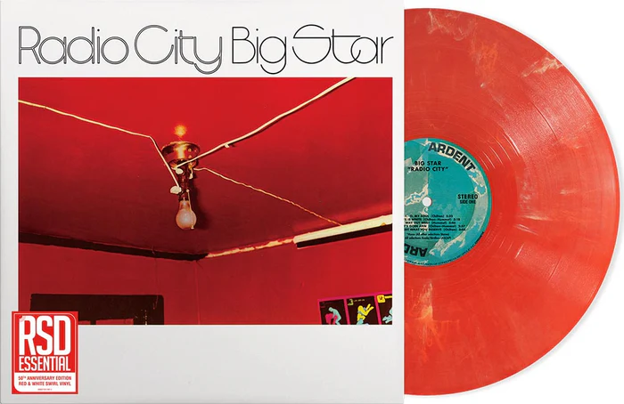 Big Star | Radio City: 50th Anniversary Edition (RSD Essential, Red & White Swirl Colored Vinyl) | Vinyl