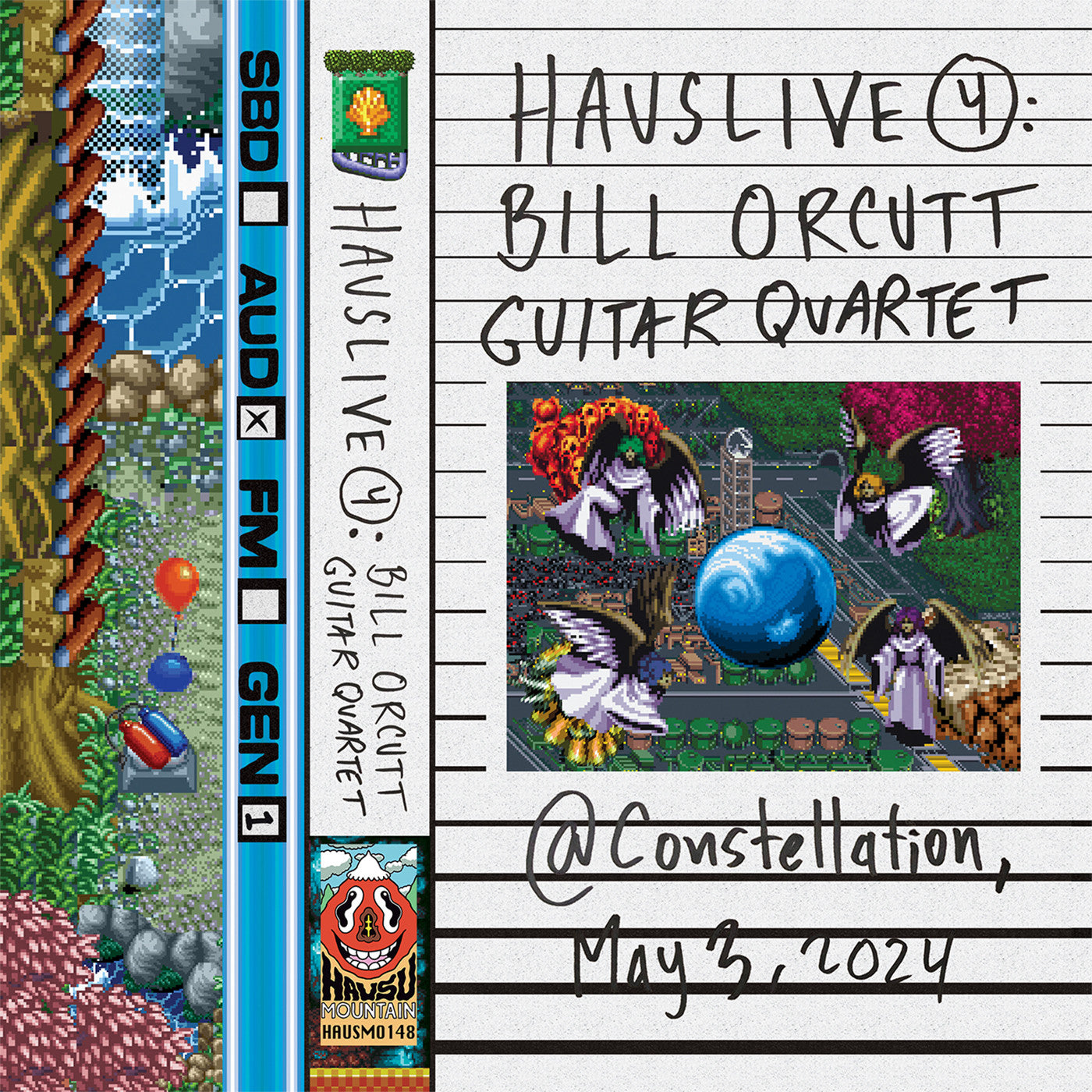 Bill Guitar Quartet Orcutt - Hauslive 4 | Cassette