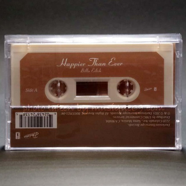 Billie Eilish - Happier Than Ever (Limited Edition, Spotify Fans First Exclusive Magnolia Shell Edition) (Cassette) | Cassette