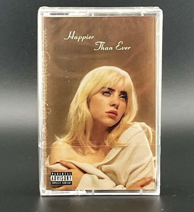Billie Eilish - Happier Than Ever (Limited Edition, Spotify Fans First Exclusive Magnolia Shell Edition) (Cassette) | Cassette
