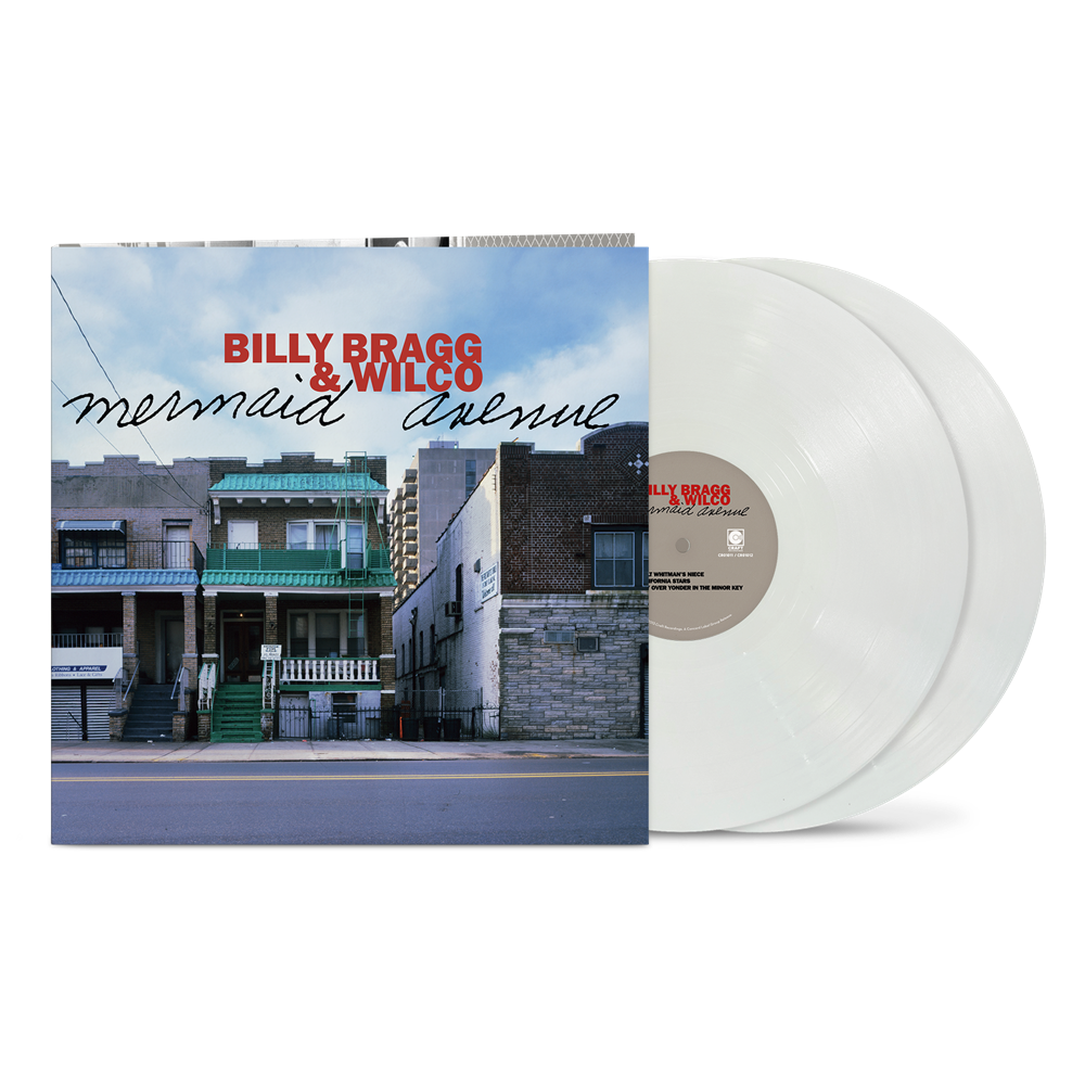 Billy Bragg & Wilco - Mermaid Avenue (Limited, Indie Exclusive) [White Eco-Mix Vinyl] [2LP] | Vinyl