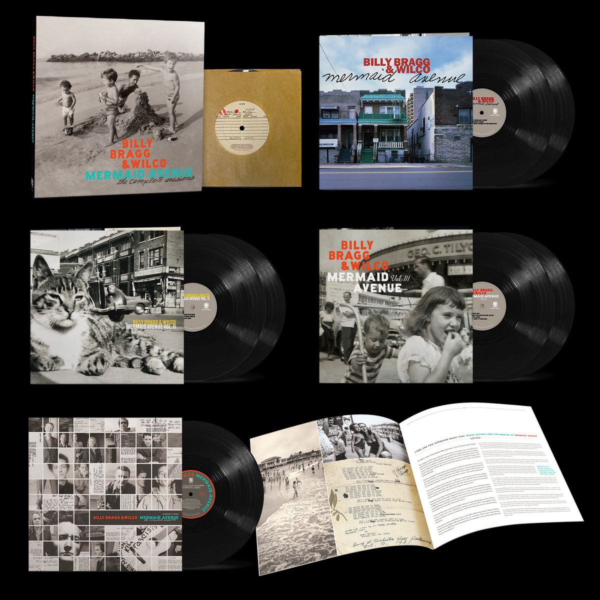 Billy Bragg & Wilco - Mermaid Avenue: The Complete Sessions [7LP/7" Single Box Set] | Vinyl