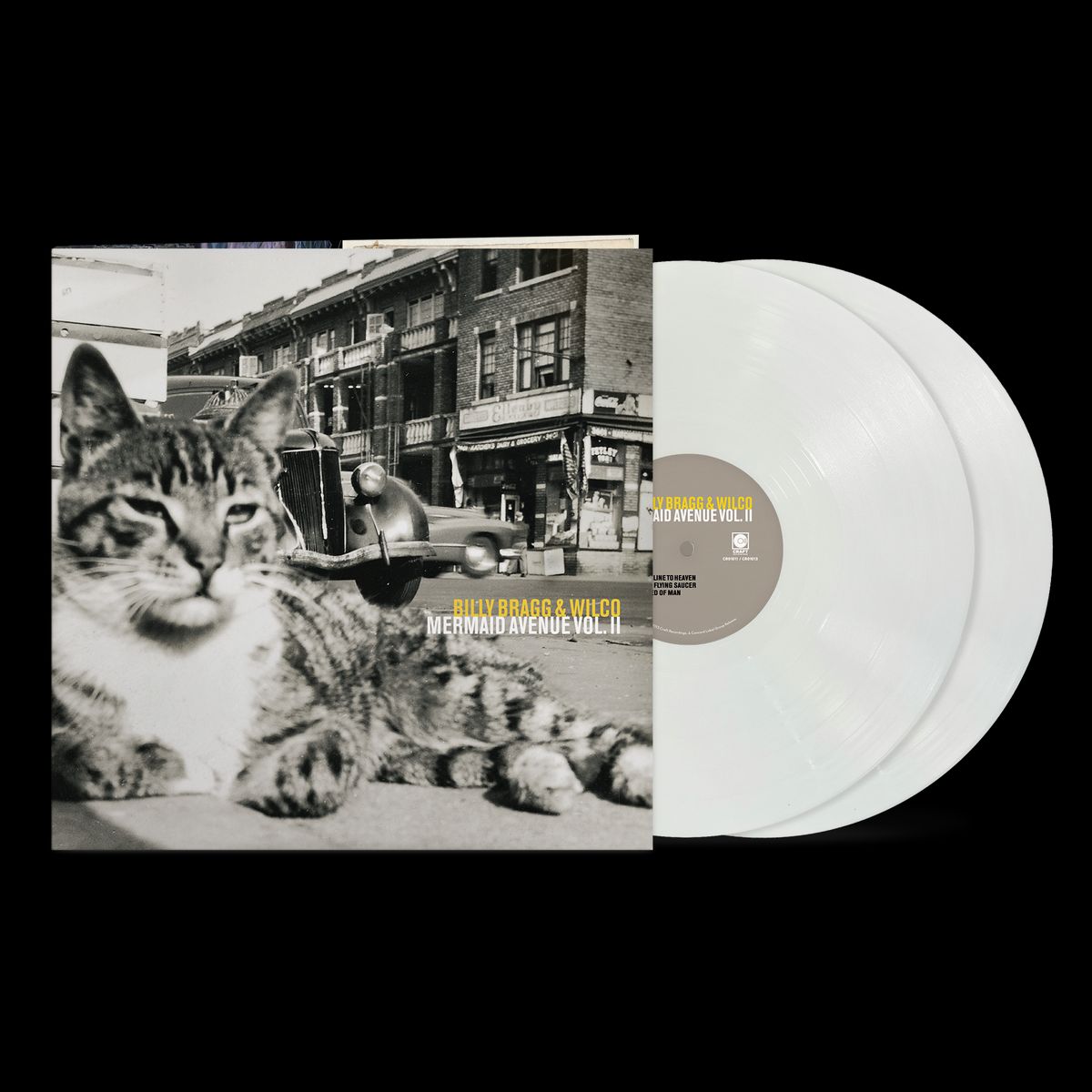 Billy Bragg & Wilco - Mermaid Avenue Vol. II (Limited, Indie Exclusive) [White Eco-Mix Vinyl] [2LP] | Vinyl