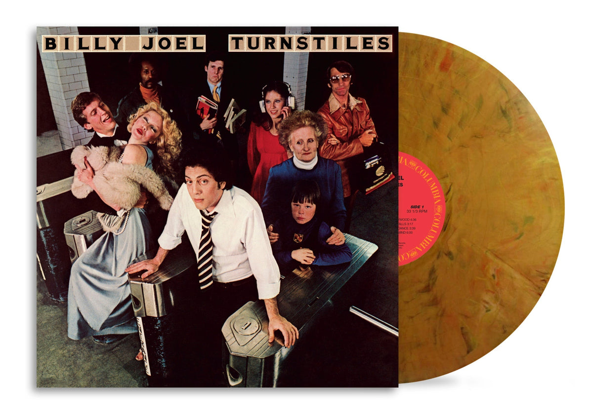 Billy Joel - Turnstiles (Indie Exclusive) [Subway Token Gold Vinyl] | Vinyl