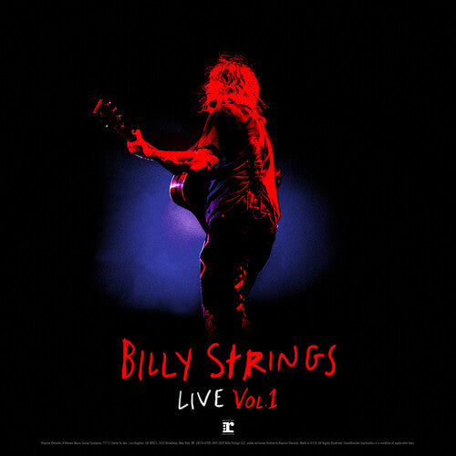 Billy Strings | Billy Strings Live Vol 1 (Indie Exclusive, Translucent Blue180 Gram Vinyl) (2 Lp's) | Vinyl - 0