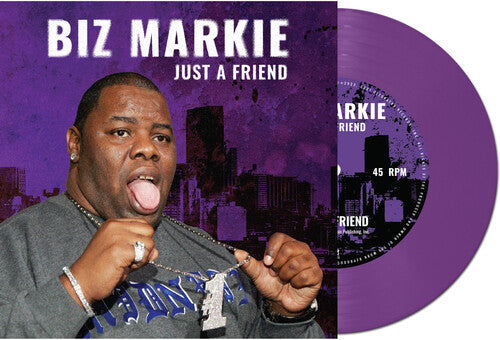 Biz Markie | Just A Friend (Colored Vinyl, Purple, Remastered, Remixed) (7" Single) | Vinyl - 0