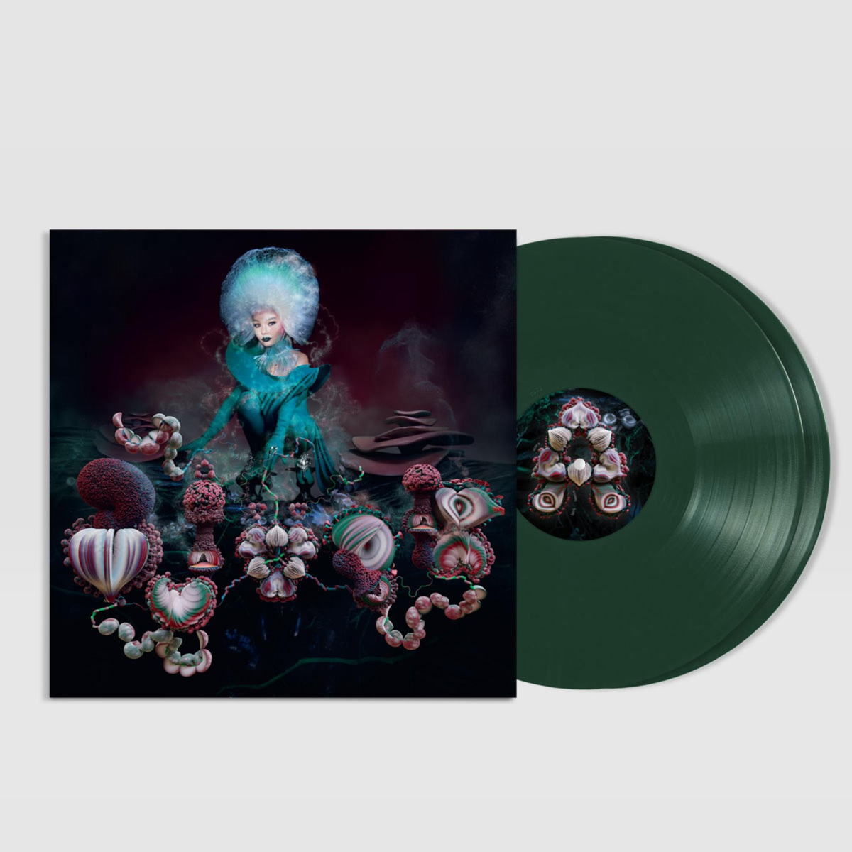 Bjork | Fossora (Indie Exclusive, Dark Green Colored Vinyl) | Vinyl