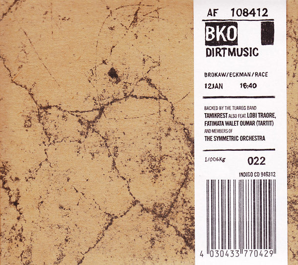 DIRTMUSIC - BKO | CD