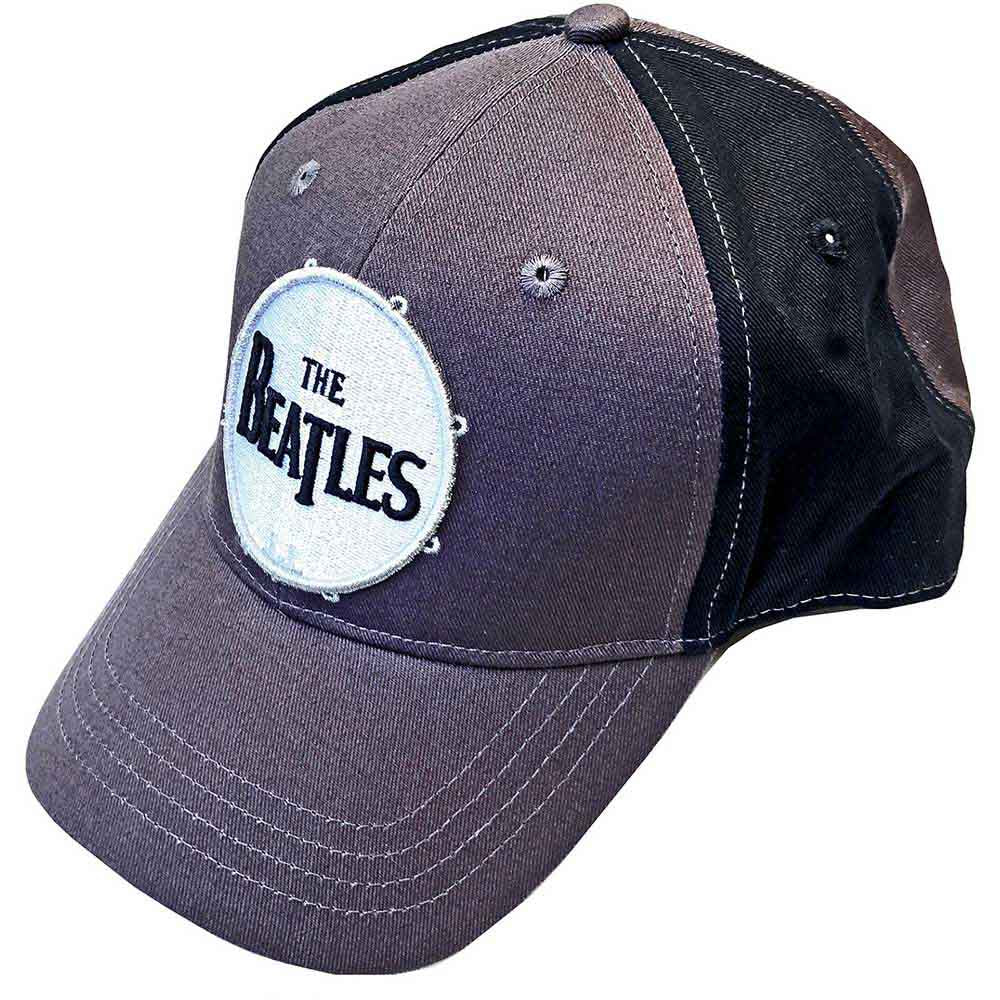 The Beatles - Drum Logo | Hat Black, Grey