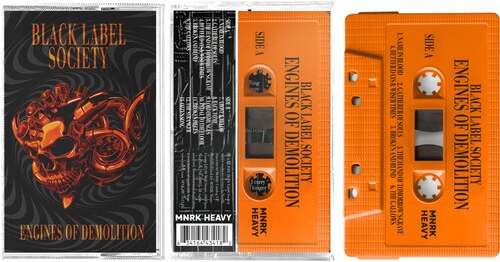 Black Label Society | Engines of Demolition - Orange Shell Cassette | Cassette