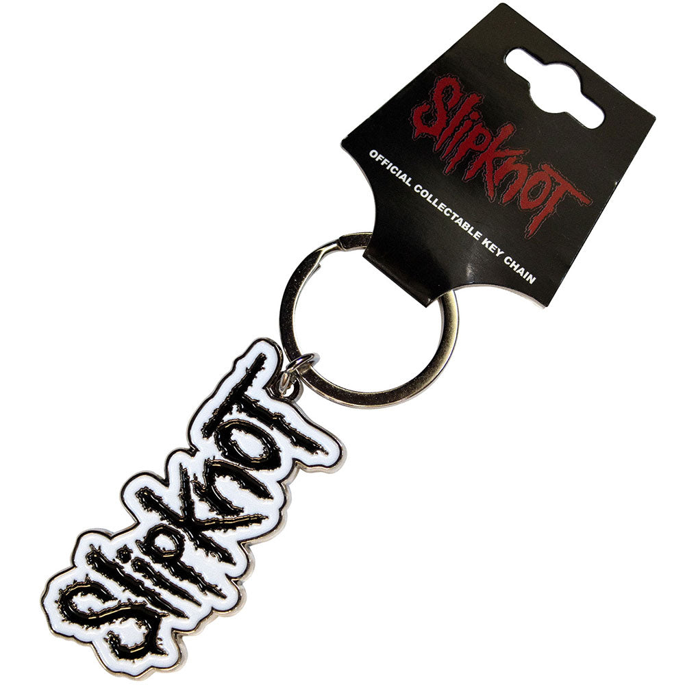 Slipknot | Black Logo White Border |