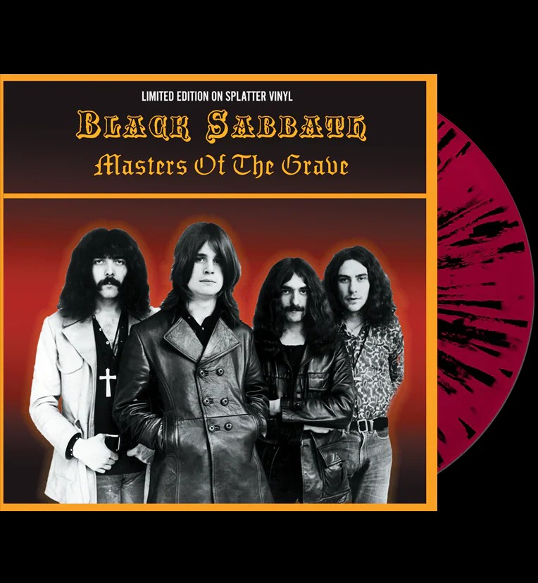 Black Sabbath - Masters Of The Grave: Asbury Park 1975 (Splatter Vinyl) [Import] | Vinyl