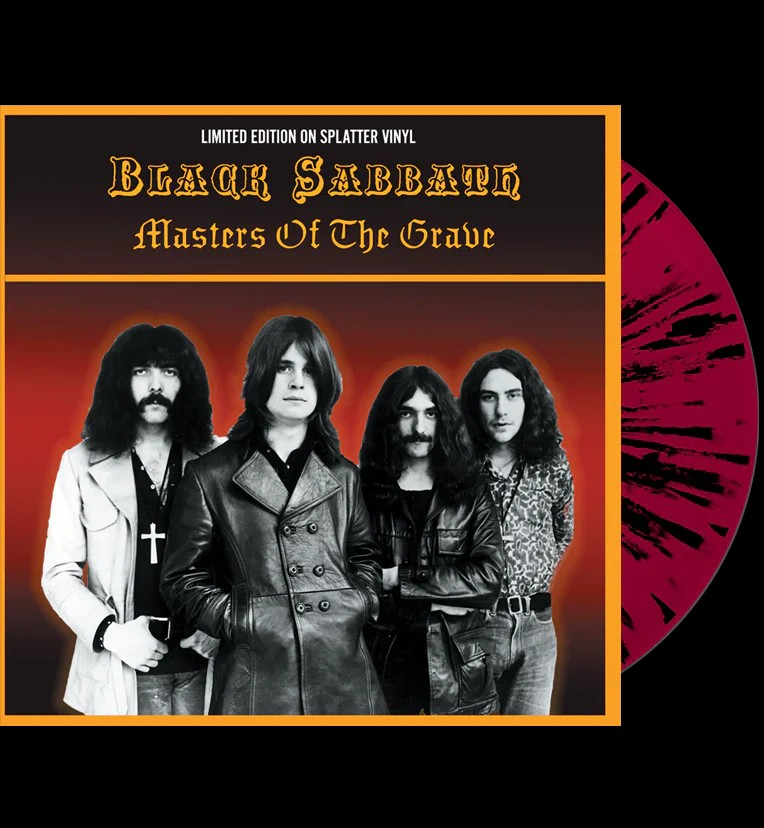 Black Sabbath | Masters Of The Grave: Asbury Park 1975 (Splatter Vinyl) [Import] | Vinyl