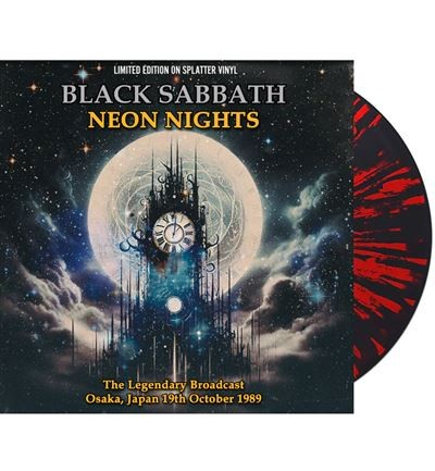 Black Sabbath | Neon Nights: Japan 1989 (Black & Red Splatter Vinyl) [Import] | Vinyl