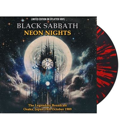 Black Sabbath - Neon Nights: Japan 1989 (Black & Red Splatter Vinyl) [Import] | Vinyl
