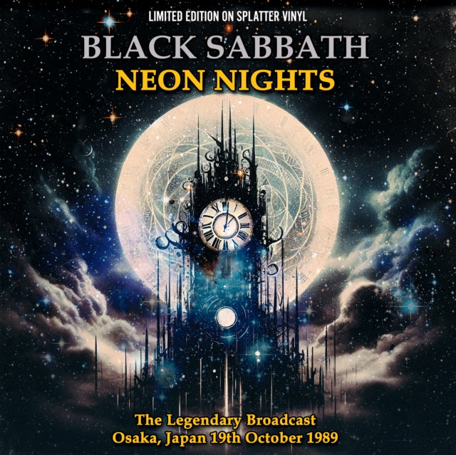 Black Sabbath - Neon Nights: Japan 1989 (Black & Red Splatter Vinyl) [Import] | Vinyl