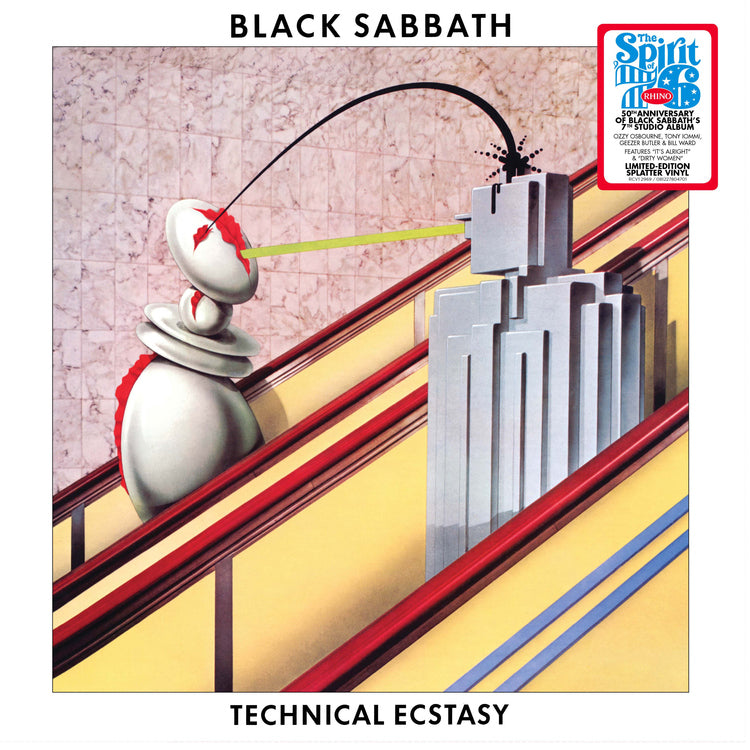 Black Sabbath - Technical Ectasy (Spirit Of '76, Brick & Mortar Exclusive) [Clear With Green/Black Splatter Vinyl] | Vinyl