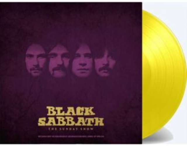 Black Sabbath | The Sunday Show: BBC Broadcasting House, London 1970 (Limited Edition, Yellow Colored Vinyl) [Import] | Vinyl