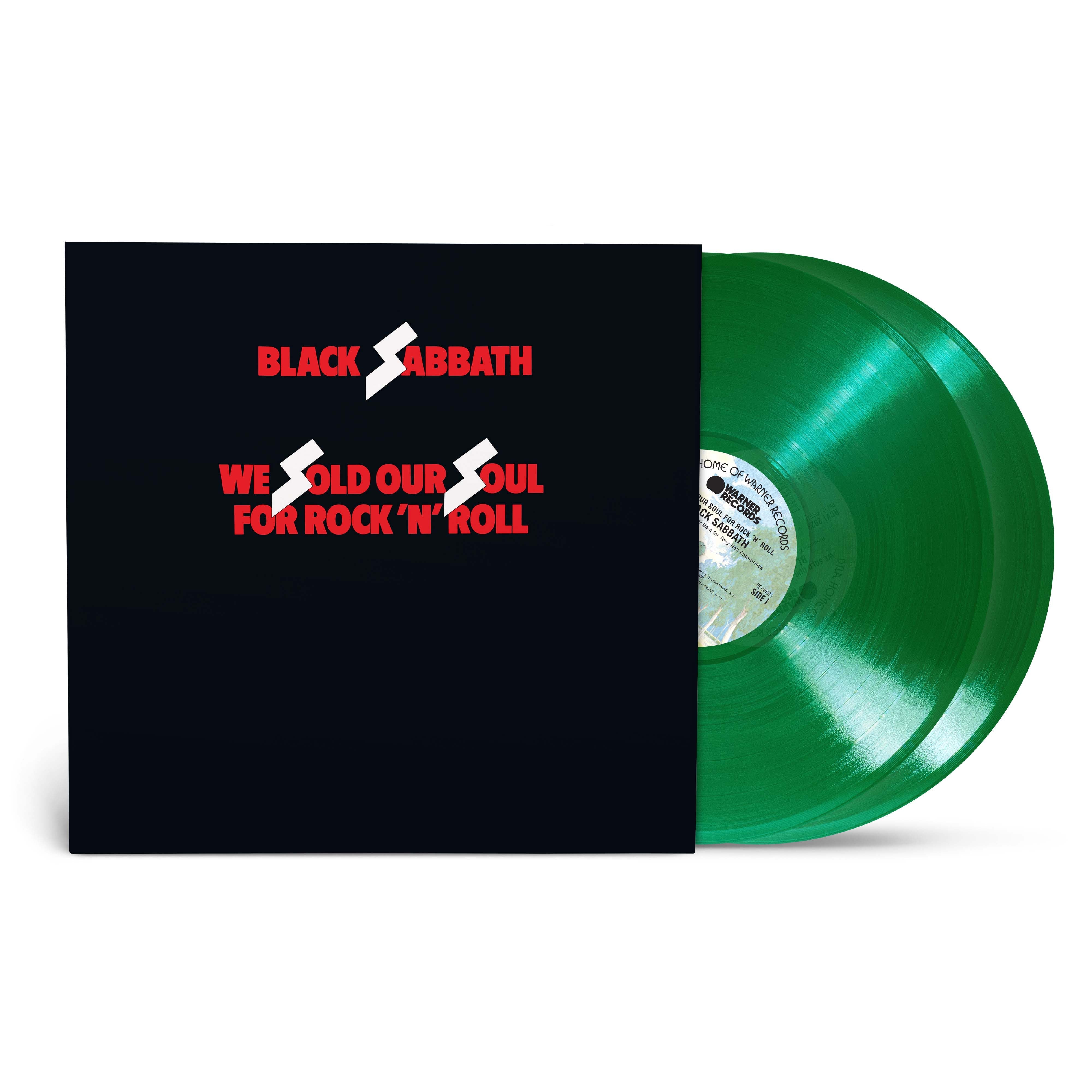 Black Sabbath - We Sold Our Souls To Rock 'N' Roll (RKTBR25)(2LP Translucent Green Vinyl) | Vinyl