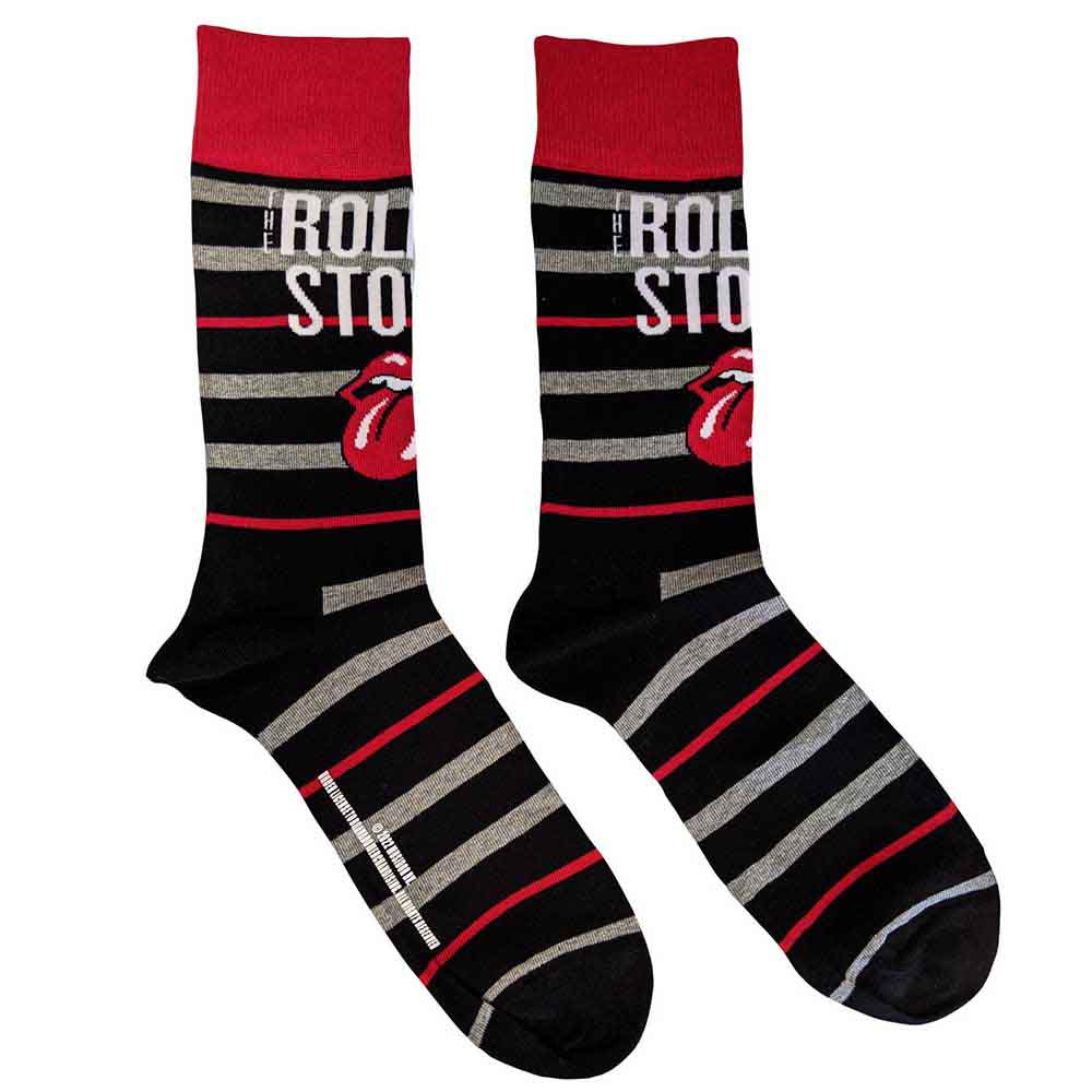 The Rolling Stones - Logo & Tongue | Socks Black