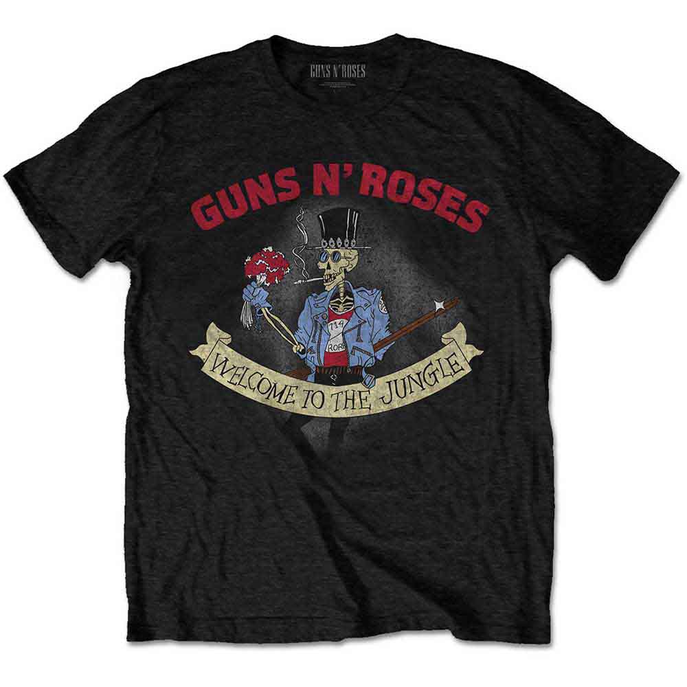 Guns N' Roses - Skeleton Vintage | T-Shirt Black