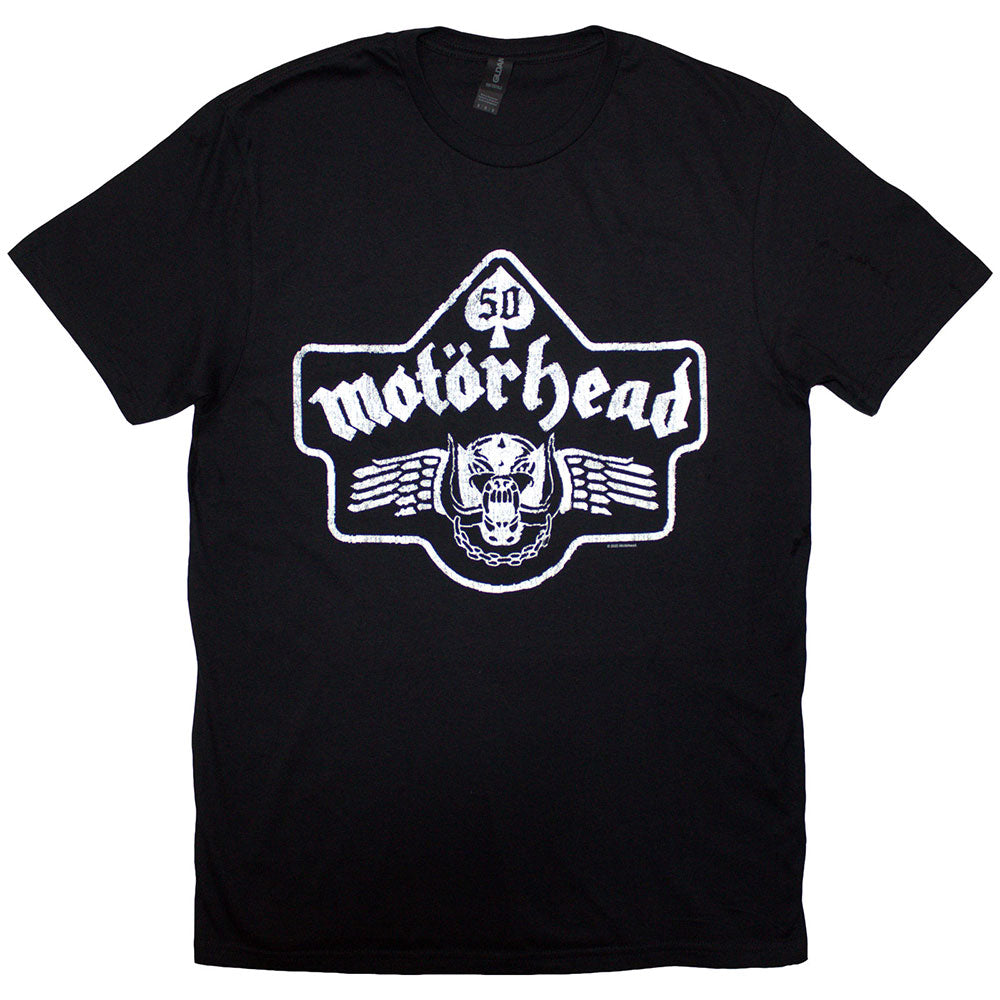 Motorhead | 50 Years Ace Wings Emblem | Black