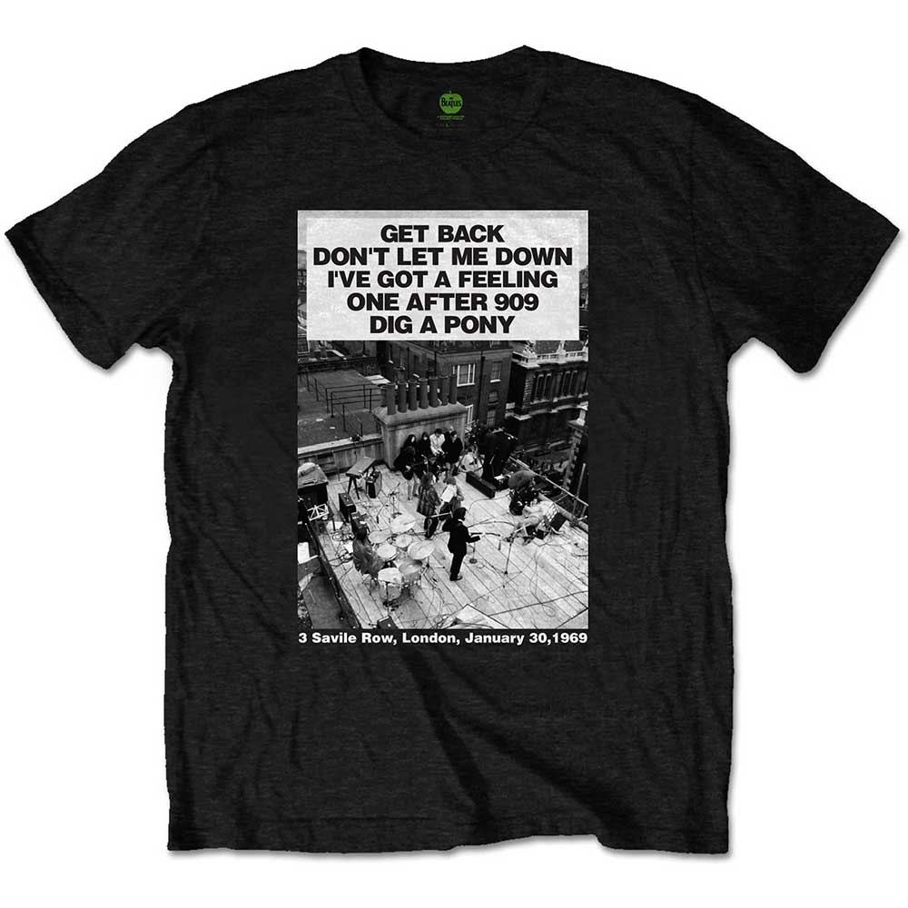 The Beatles - Rooftop Songs | T-Shirt Black