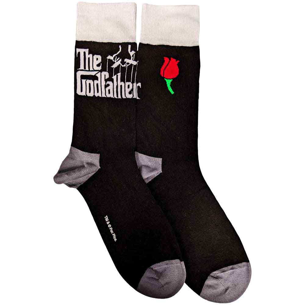 The Godfather - Logo White | Socks Black