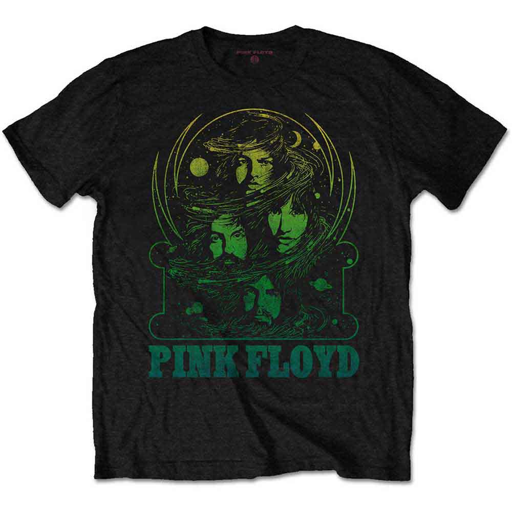 Pink Floyd - Green Swirl | T-Shirt Black