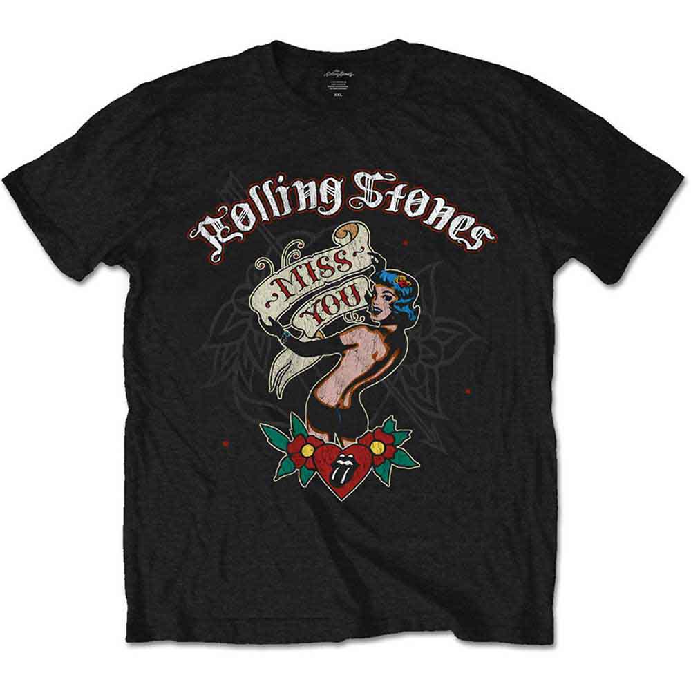 The Rolling Stones - Miss You | T-Shirt Black