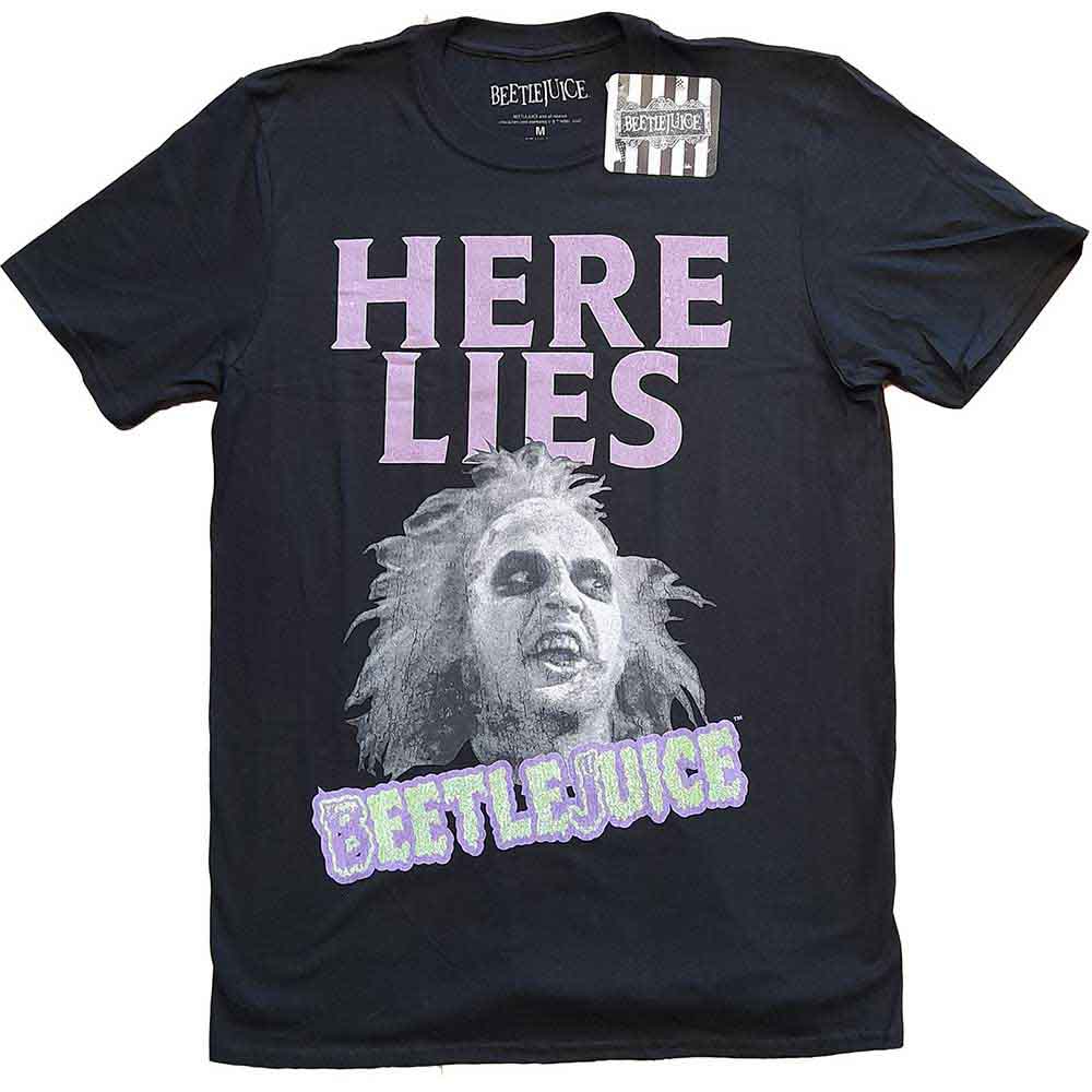 Warner Bros - Beetlejuice Here Lies‚Ä¶ | T-Shirt Black