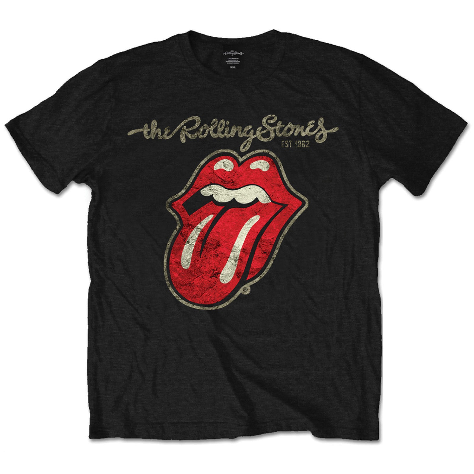 The Rolling Stones - Plastered Tongue | T-Shirt black