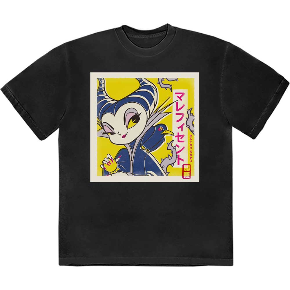 Disney - Sleeping Beauty Maleficent Japanese | T-Shirt Black