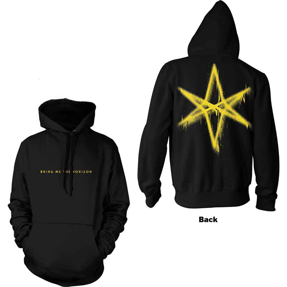 Bring Me The Horizon - Spray Hex | Sweatshirt Black