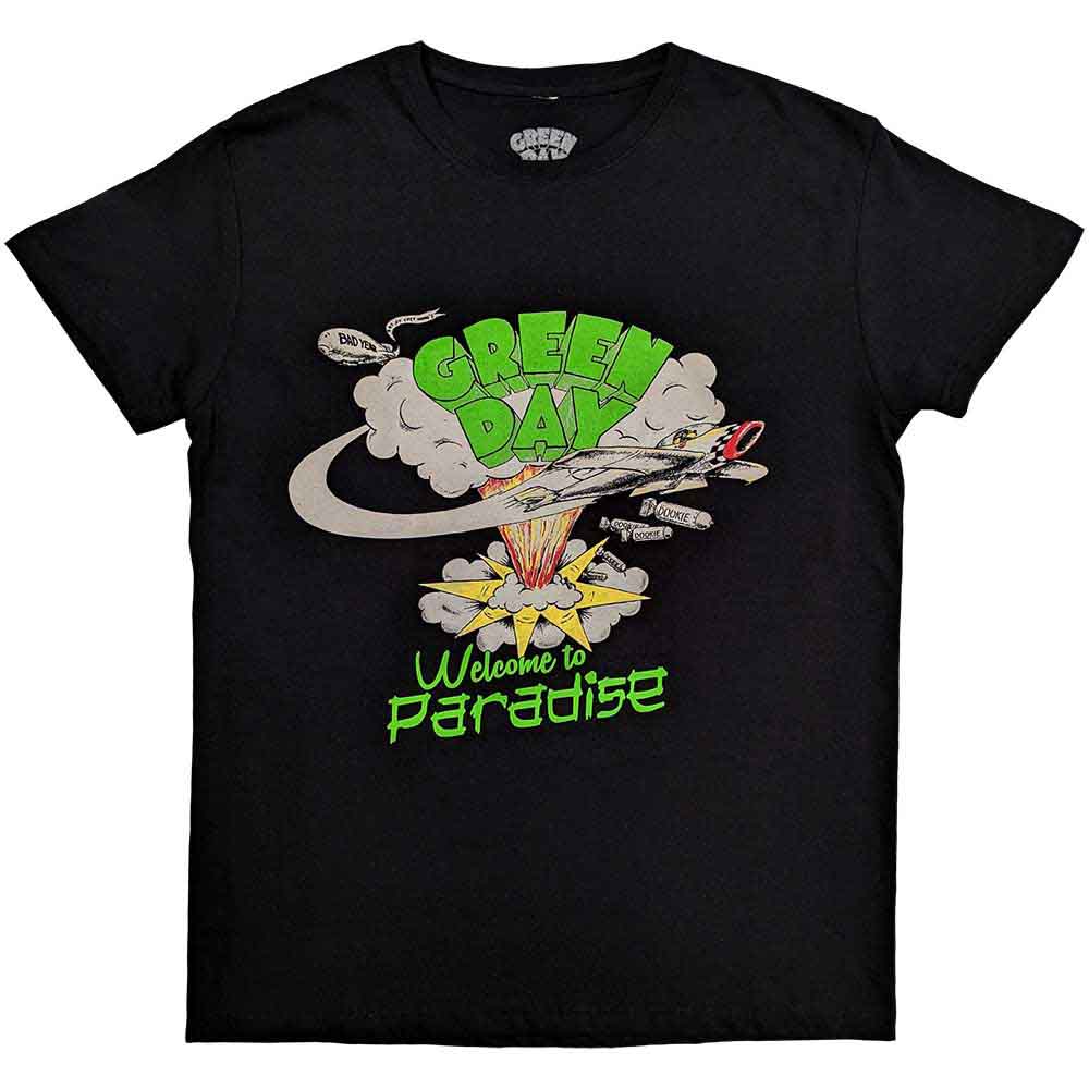 Green Day - Welcome to Paradise | T-Shirt Black