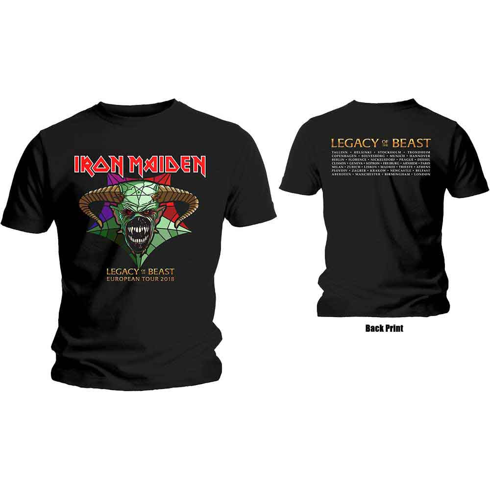 Iron Maiden - Legacy of the Beast Tour | T-Shirt Black