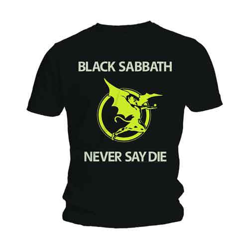 Black Sabbath - Never Say Die | T-Shirt Black
