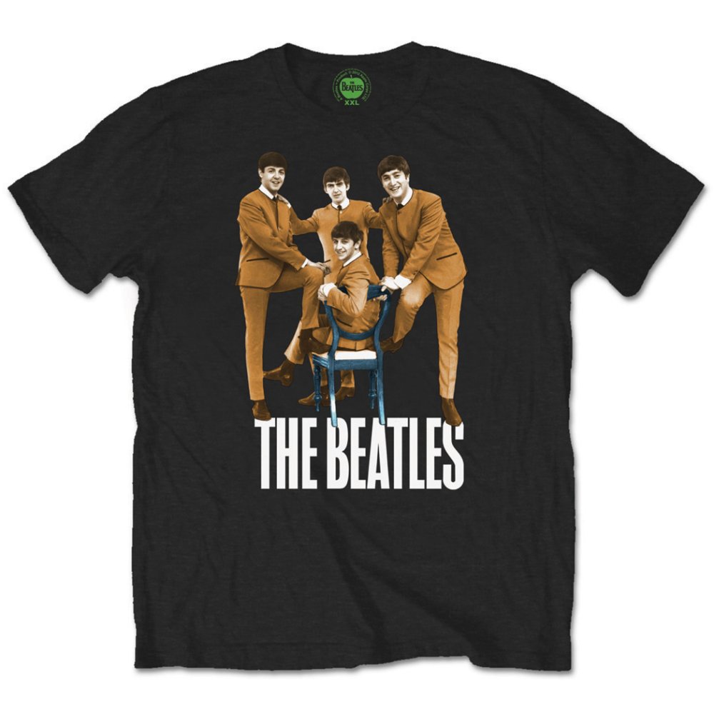 The Beatles - Chair | T-Shirt Black