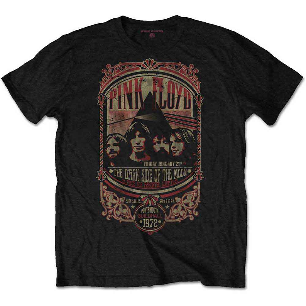 Pink Floyd - Portsmouth 1972 | T-Shirt Black