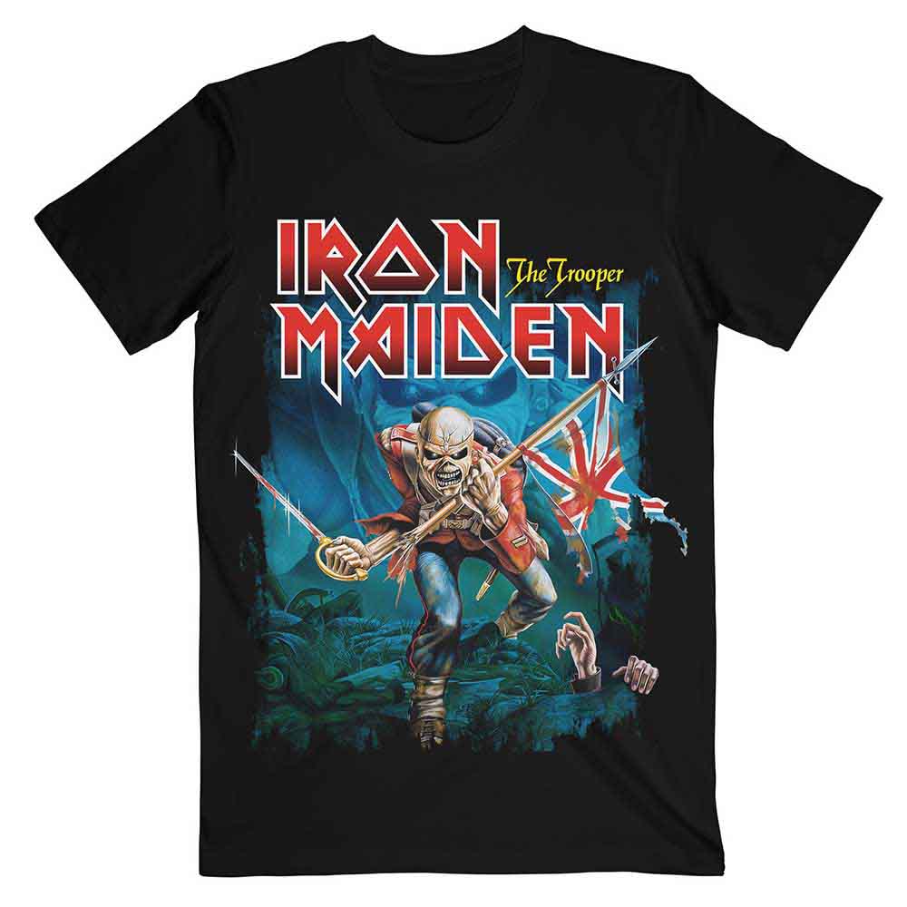 Iron Maiden - Trooper Eddie Large Eyes | T-Shirt Black
