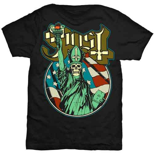 Ghost - Statue of Liberty | T-Shirt Black